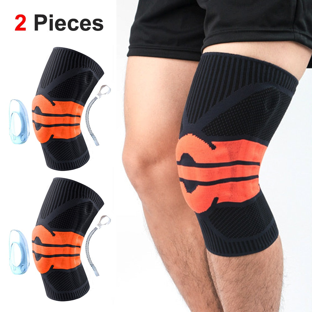 Professional Compression Knee Brace Support Protector For Arthritis Relief and Joint Pain