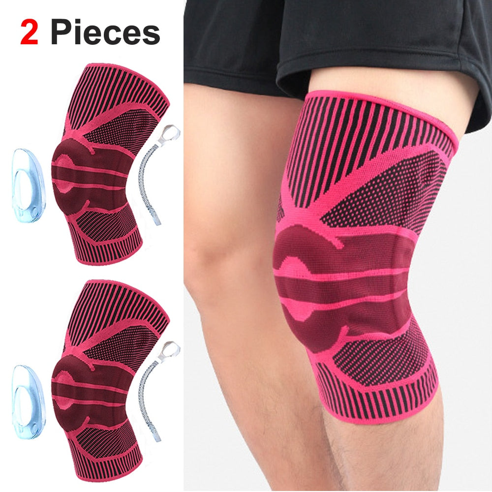 Professional Compression Knee Brace Support Protector For Arthritis Relief and Joint Pain