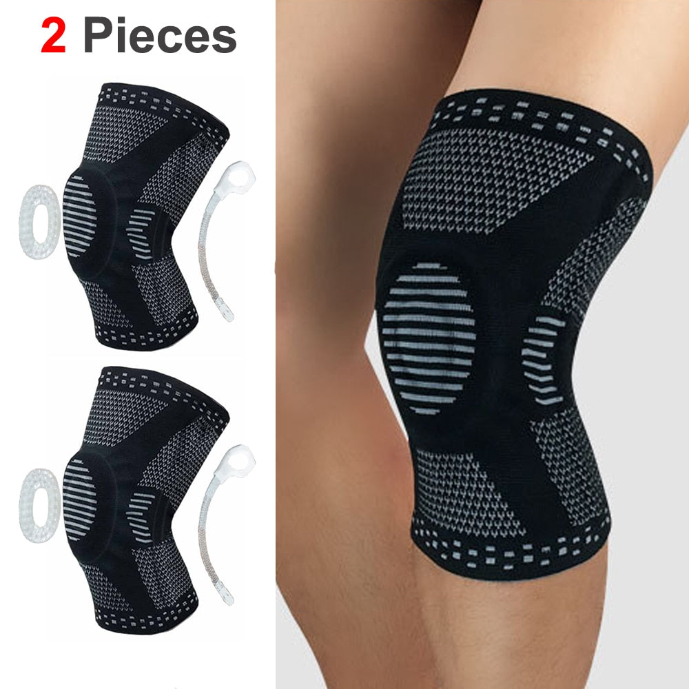 Professional Compression Knee Brace Support Protector For Arthritis Relief and Joint Pain